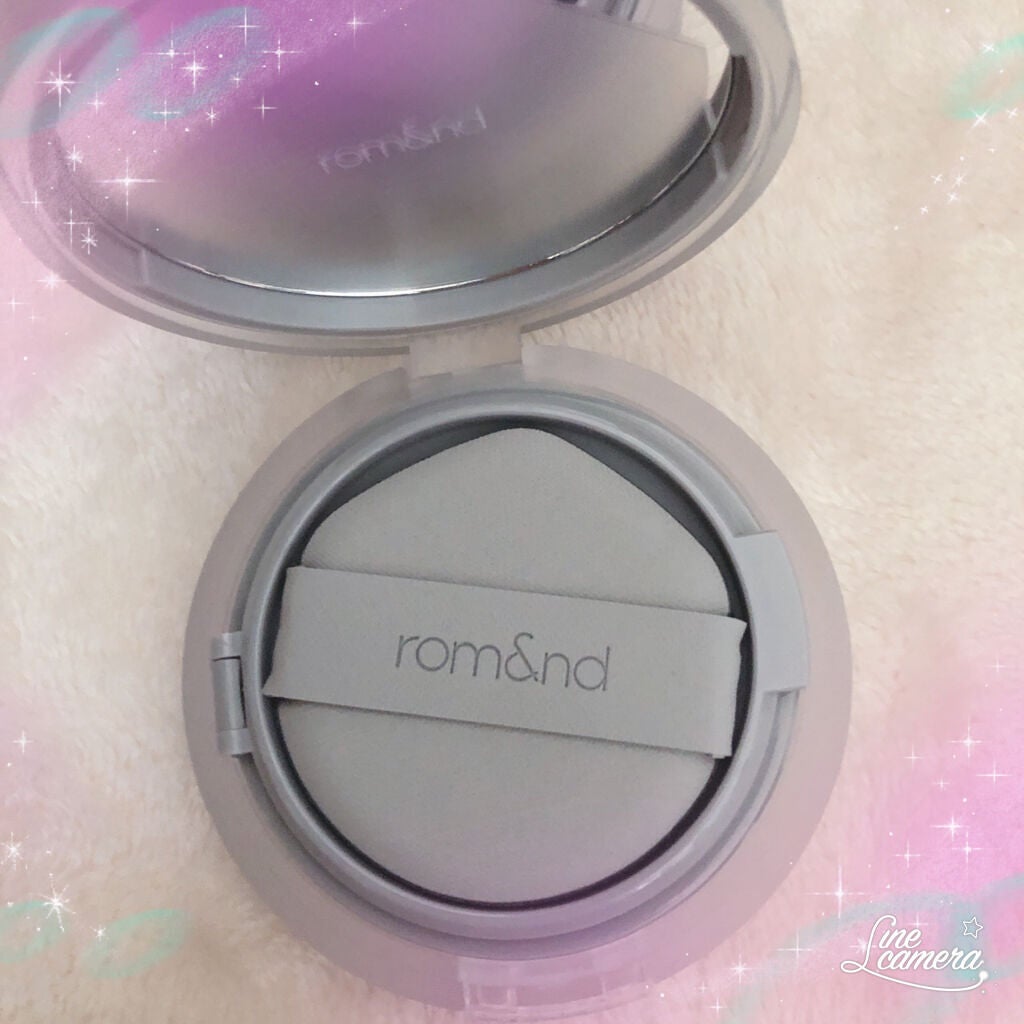 ゼロクッション/rom&nd/クッションファンデーションを使ったクチコミ(2枚目)