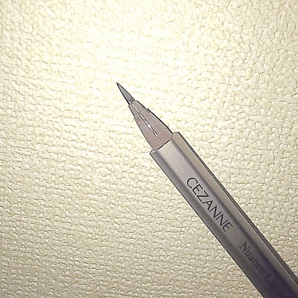 ニュアンスリキッドアイライナー/CEZANNE/リキッドアイライナーを使ったクチコミ(2枚目)