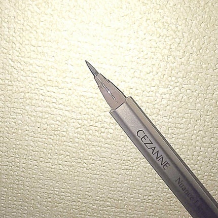 ニュアンスリキッドアイライナー/CEZANNE/リキッドアイライナーを使ったクチコミ(2枚目)