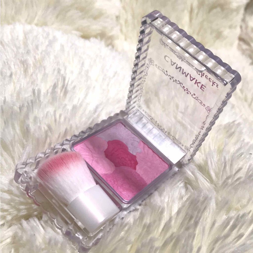 グロウフルールチークス/キャンメイク/パウダーチークを使ったクチコミ(1枚目)