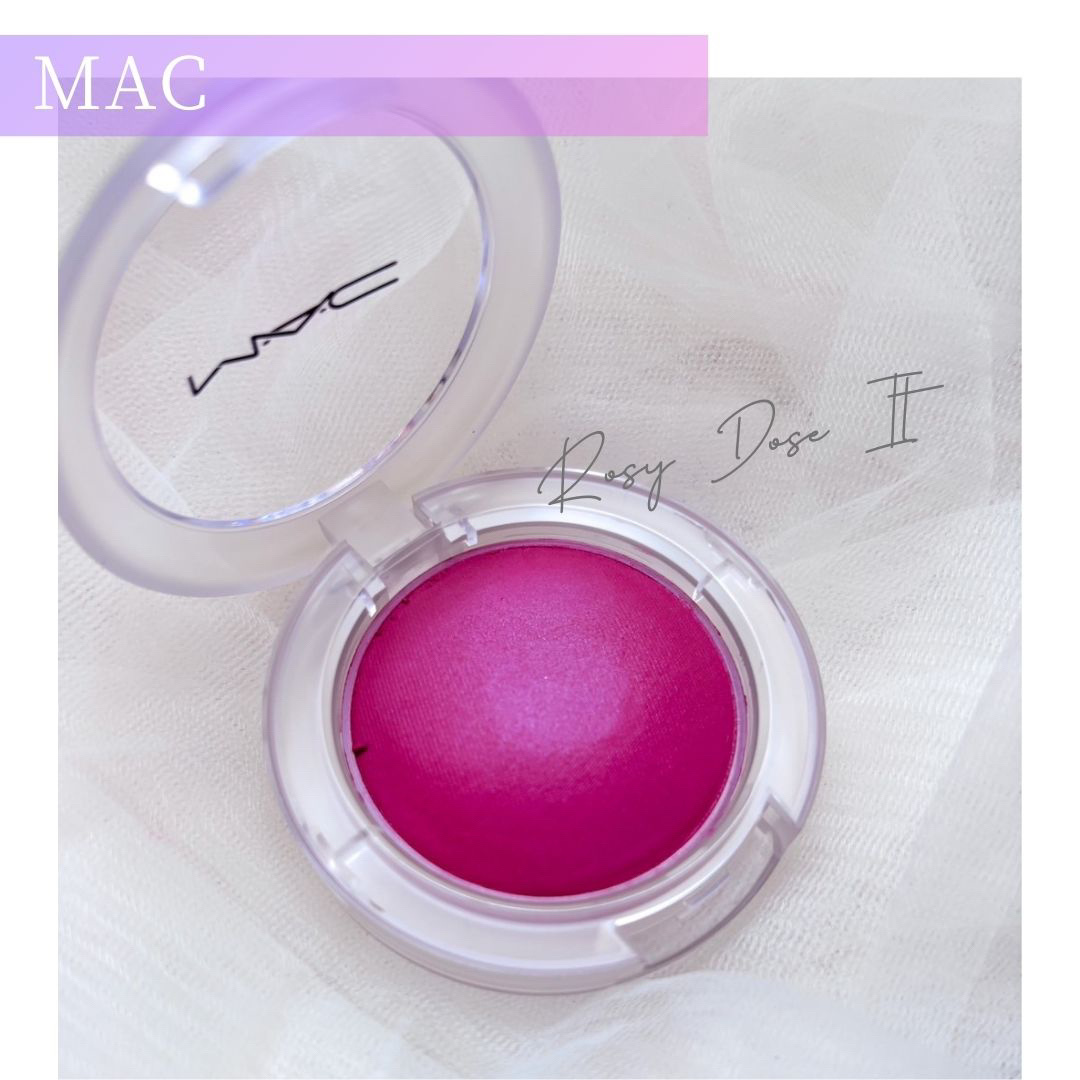 グロー プレイ ブラッシュ/M・A・C/ジェル・クリームチークを使ったクチコミ（1枚目）