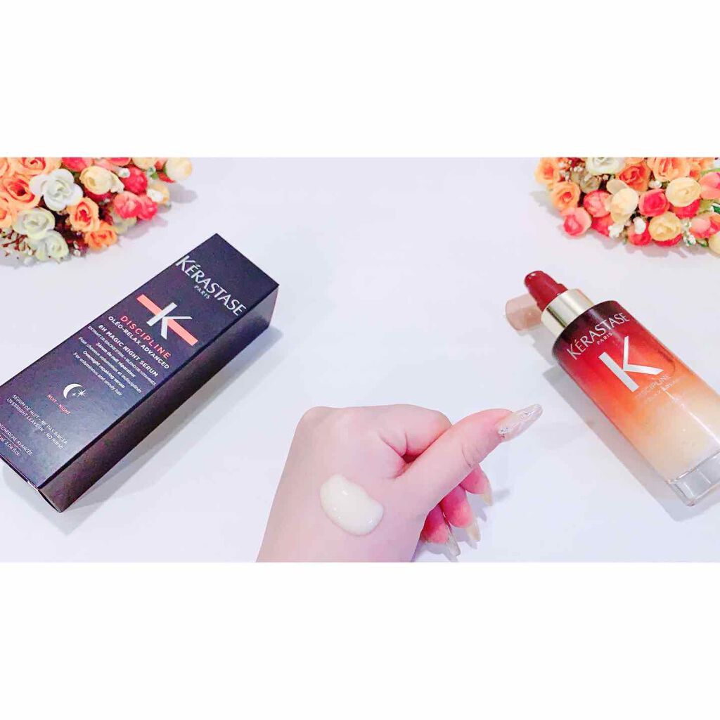 DP オレオ リラックス マジック ナイト セラム/ケラスターゼ/ヘアミルクを使ったクチコミ(3枚目)