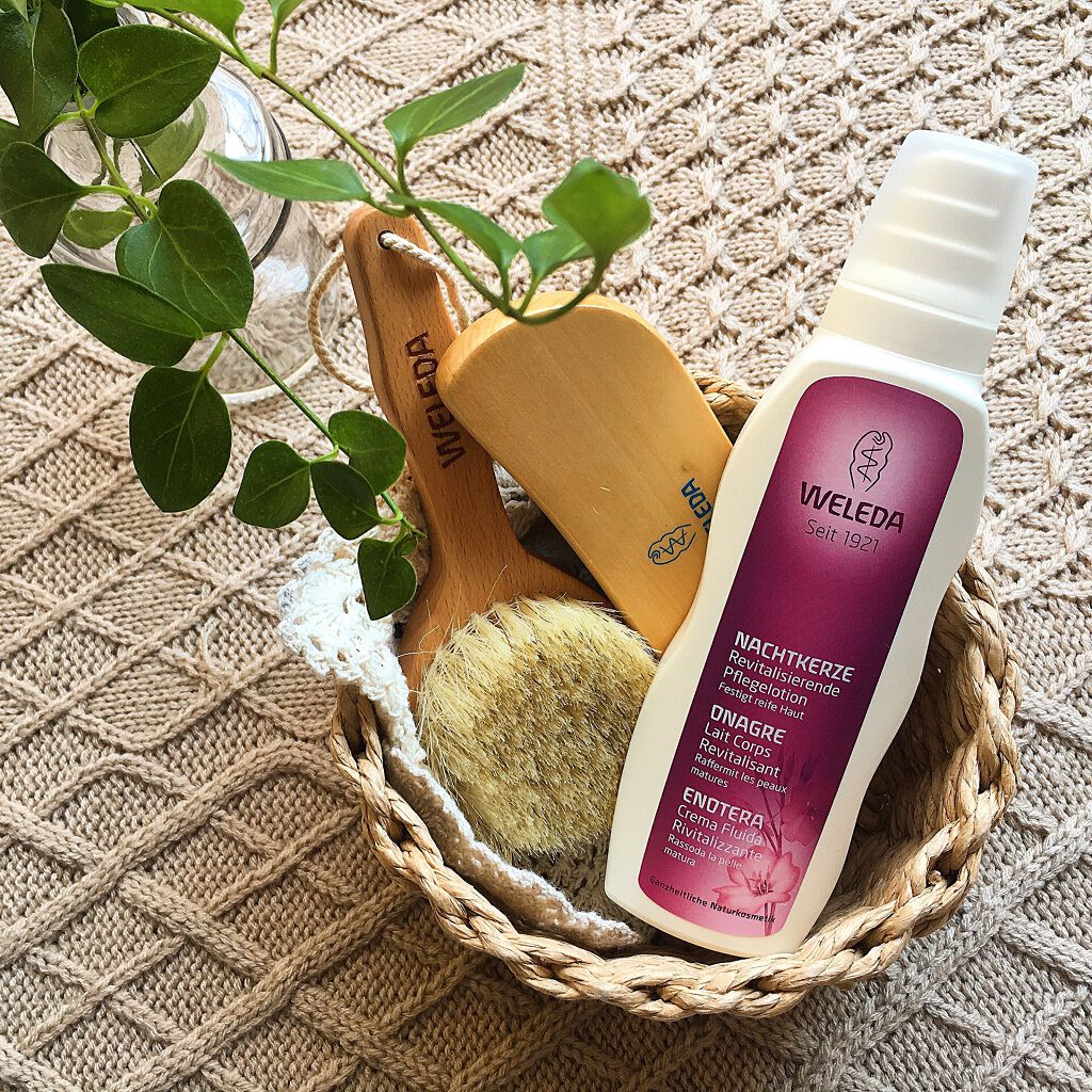 イブニングプリムローズ ボディ ミルク/WELEDA/ボディミルクを使ったクチコミ（1枚目）