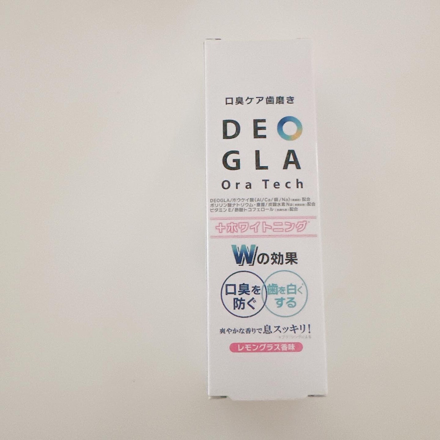 デオグラオーラテック +ホワイトニング/DEOGLA/歯磨き粉を使ったクチコミ(1枚目)
