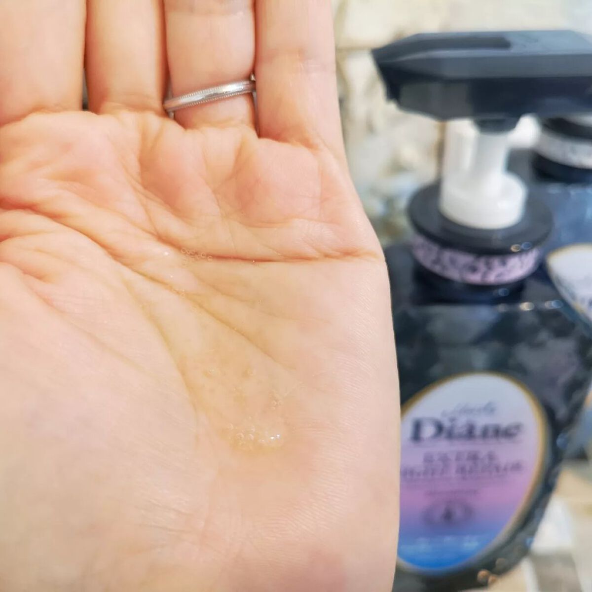 エクストラナイトリペア シャンプー&トリートメント/ダイアン/市販シャンプーを使ったクチコミ(2枚目)