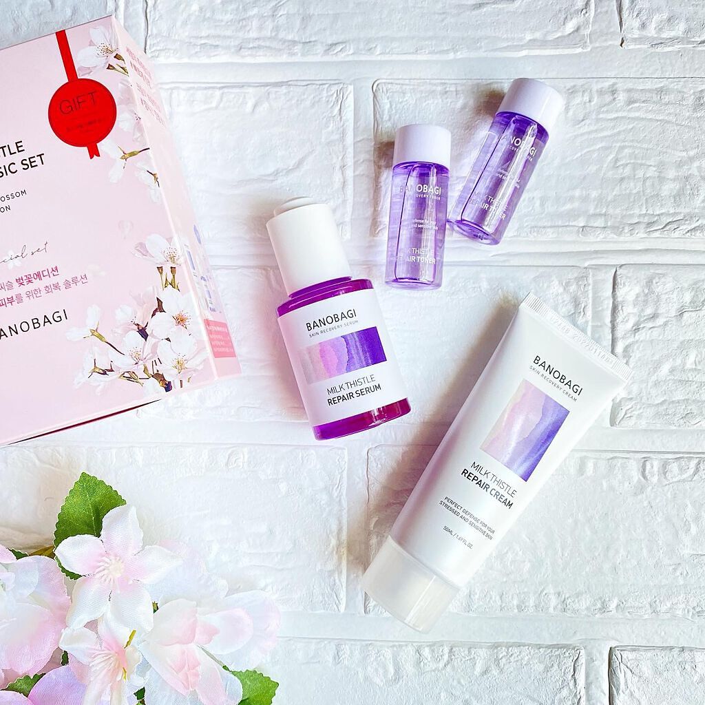 ミルクシスル リペアトナー/BANOBAGI/化粧水を使ったクチコミ(4枚目)