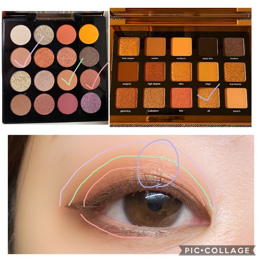 大英博物館 エジプトシリーズ アイシャドウパレット/ZEESEA/アイシャドウパレットを使ったクチコミ（2枚目）