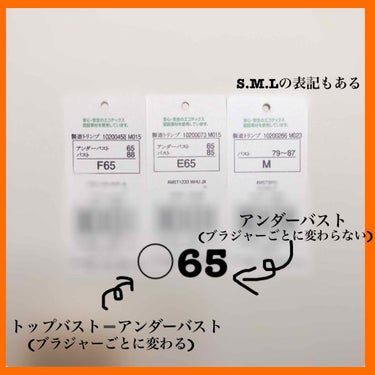 たね on LIPS 「📐採寸をしたことがない皆様へ📏中学3年生の時に採寸してDカップ..」（3枚目）