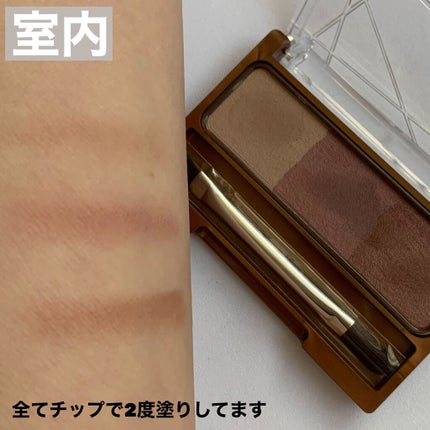 ノーズ&アイブロウパウダー/CEZANNE/パウダーアイブロウを使ったクチコミ(3枚目)