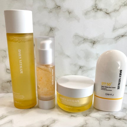 デイリーバイタライズカプセルクリーム/SAM'U/フェイスクリームを使ったクチコミ(4枚目)