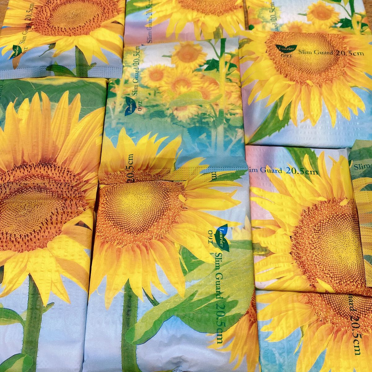 スリムガード Nature Photo Design(多い昼~ふつうの日用羽なし 32コ入)/ロリエ/ナプキンを使ったクチコミ(3枚目)