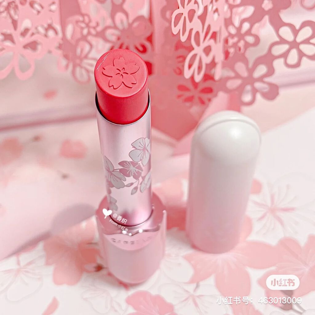 桜シリーズ リップスティック 口紅 リップ/CARSLAN/口紅を使ったクチコミ（3枚目）