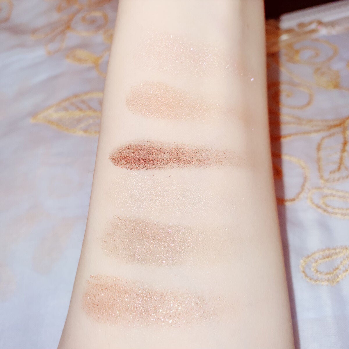 イグナイテッド アイシャドウパレット/NARS/アイシャドウパレットを使ったクチコミ(4枚目)