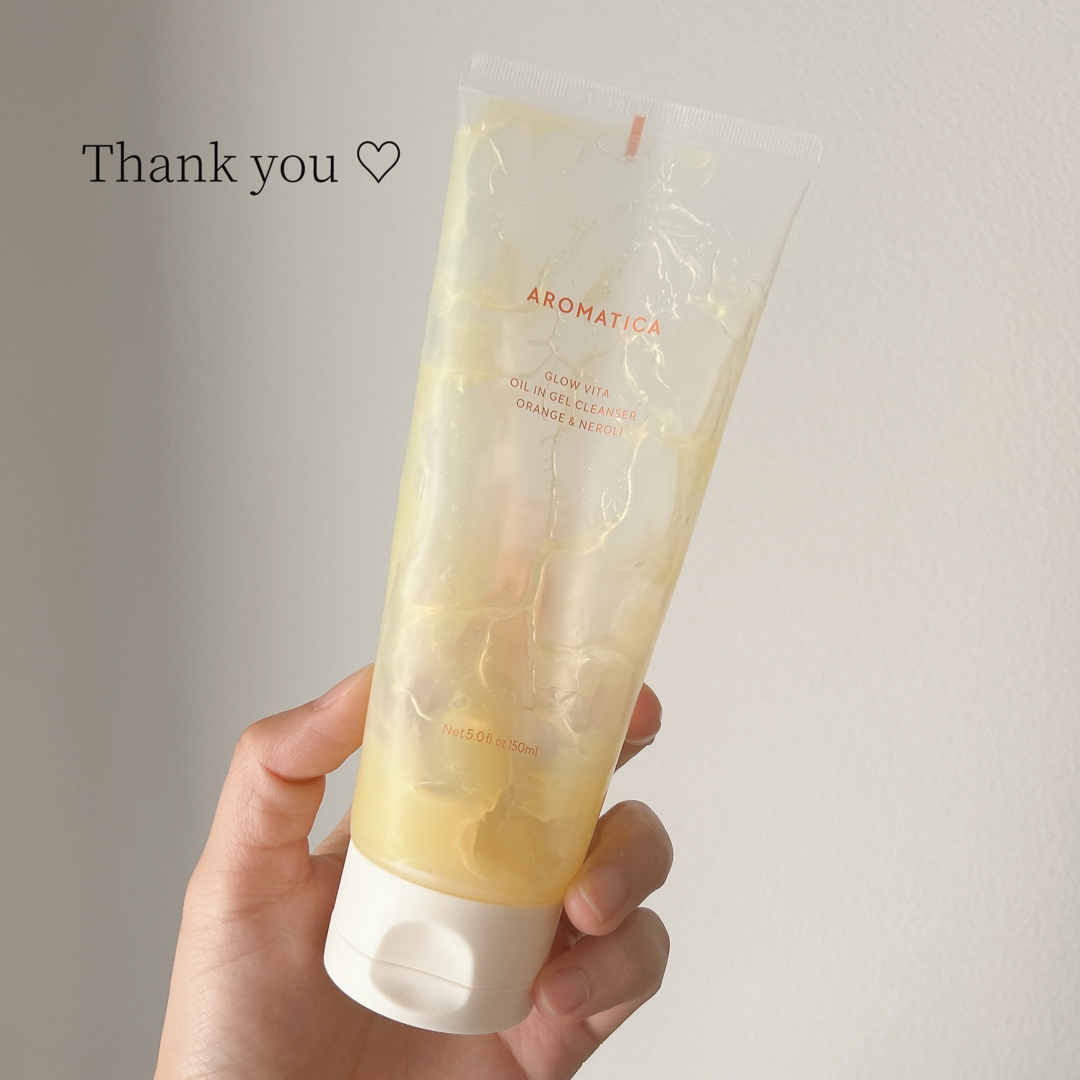 グロービタオイル イン ジェル クレンザー オレンジ&ネロリ/AROMATICA/クレンジングジェルを使ったクチコミ（1枚目）