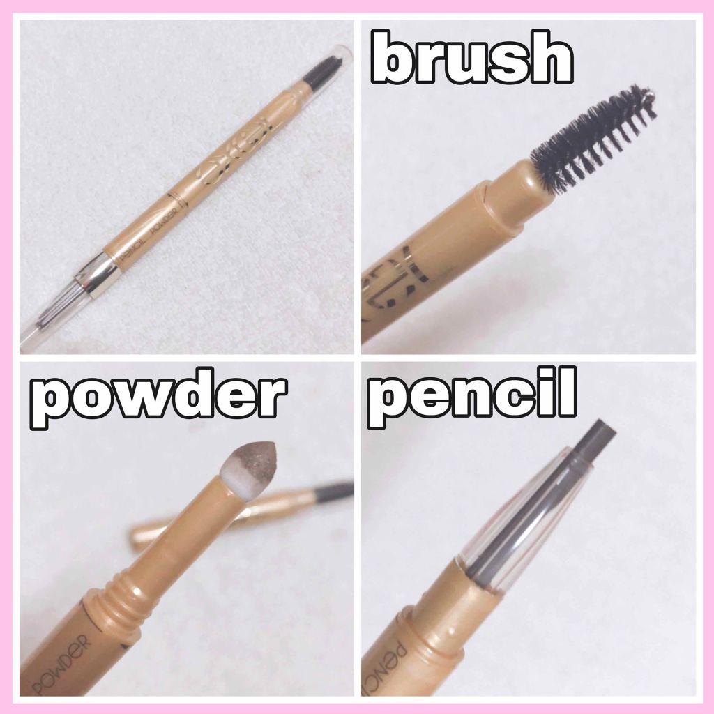 パウダー&ペンシル アイブロウEX/excel/アイブロウペンシルを使ったクチコミ(2枚目)