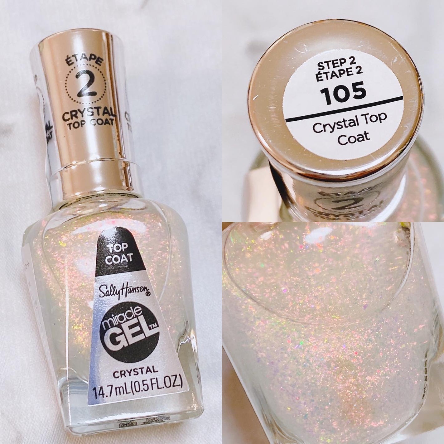 ジェルフィニッシュ ネイルカラー/サリーハンセン/マニキュアを使ったクチコミ(5枚目)