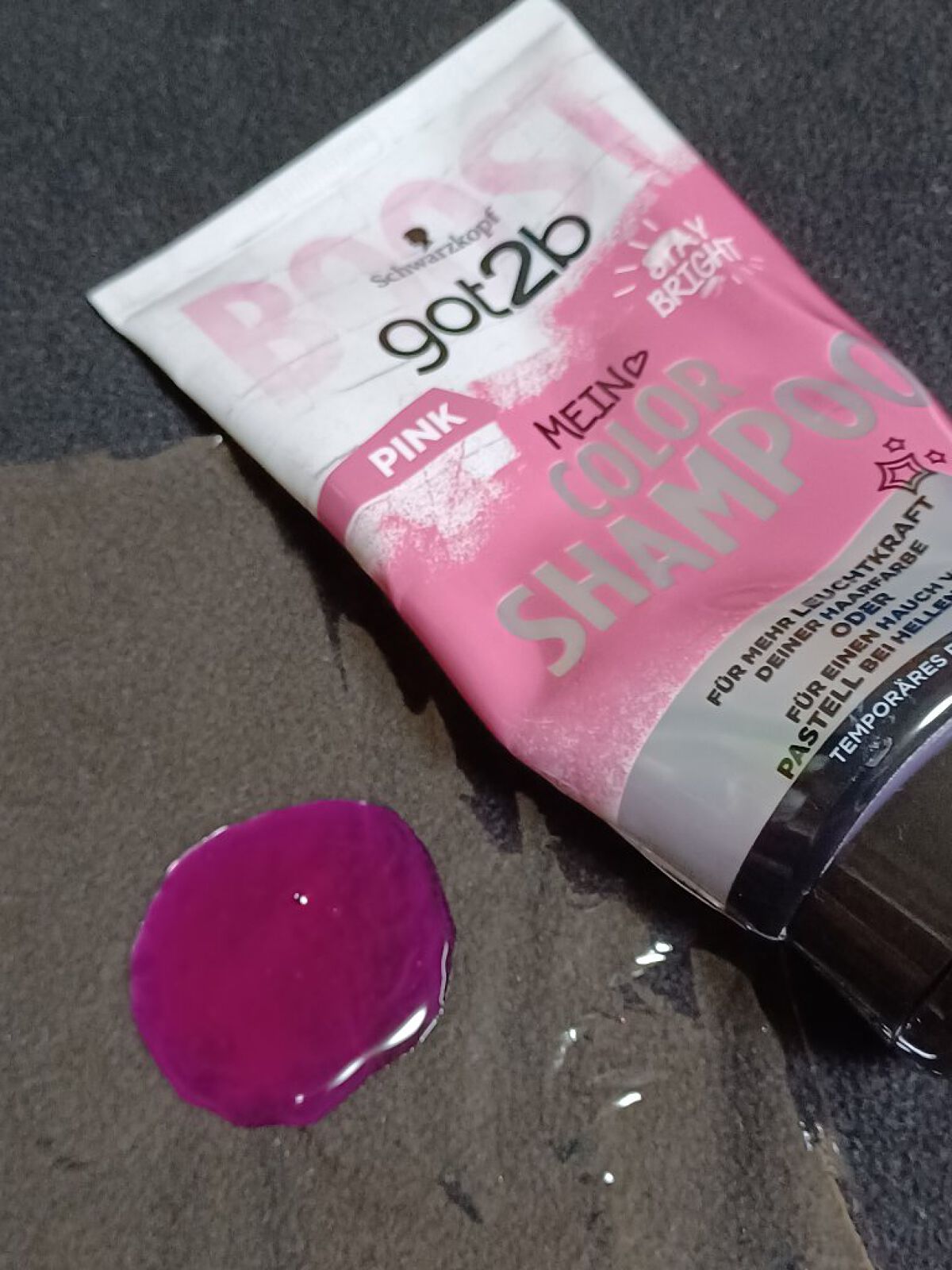 カラーシャンプー/got2b/市販シャンプーを使ったクチコミ（2枚目）