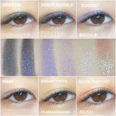 GODDESS 9 EYESHADOW/SUSISU/アイシャドウパレットを使ったクチコミ（2枚目）