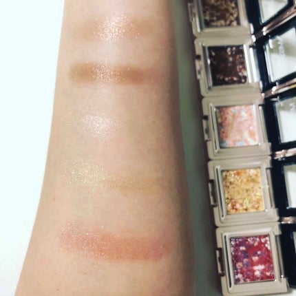 グリッタープリズム シャドウ/MISSHA/グリッターを使ったクチコミ(3枚目)