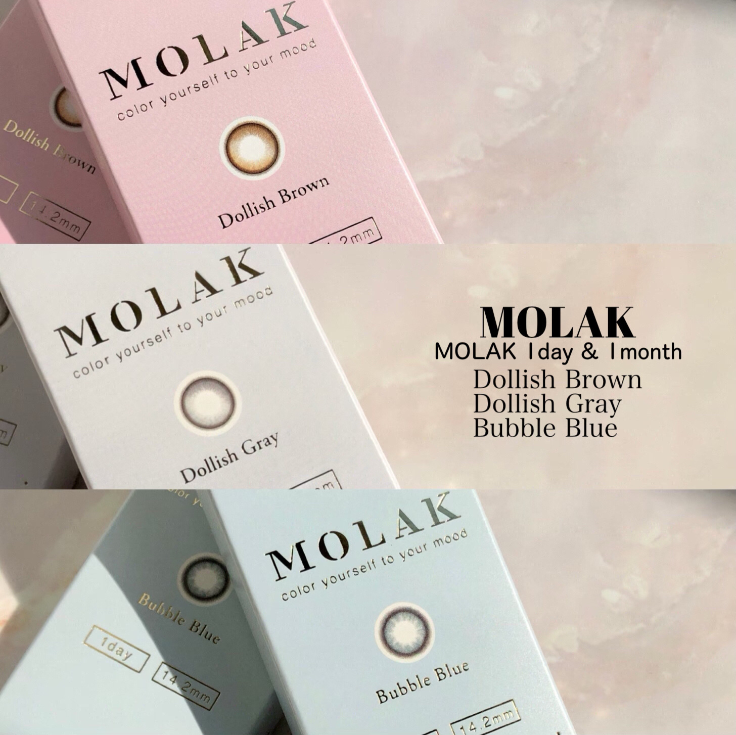 MOLAK 1month/MOLAK/１ヶ月（１MONTH）カラコンを使ったクチコミ（2枚目）