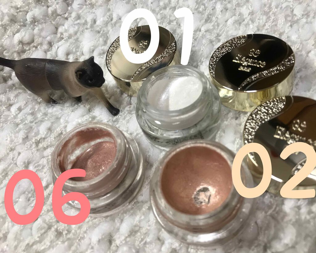 レヨン ジュレアイズ/Elégance/ジェル・クリームアイシャドウを使ったクチコミ(4枚目)