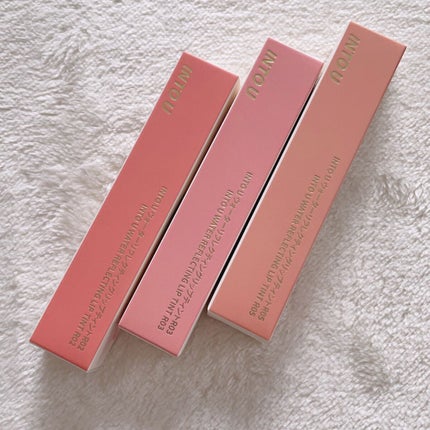 ウォーターリフレクティングリップティント/INTO U/リップティントを使ったクチコミ(5枚目)