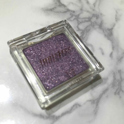 モー子 on LIPS 「ラベンダー色のラメシャドウ🌸イニスフリーのマイアイシャドウのG..」(1枚目)