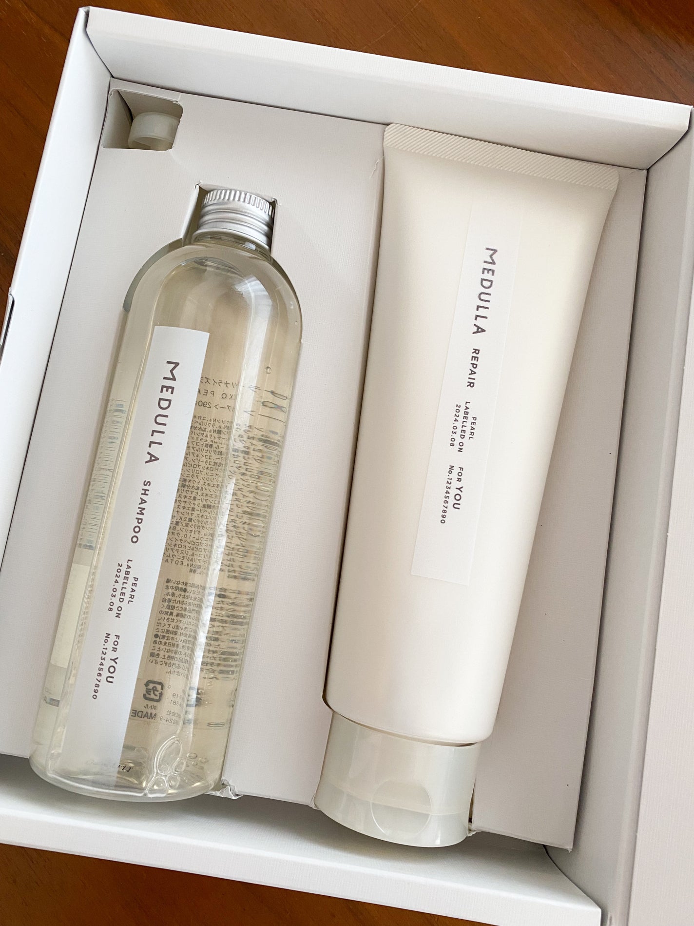 SHAMPOO & REPAIR/MEDULLA/市販シャンプーを使ったクチコミ(4枚目)