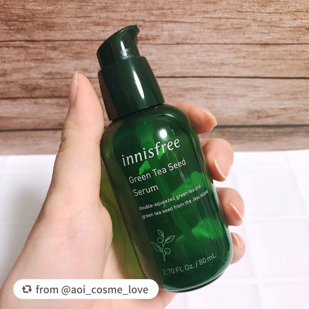 グリーンティーシード セラム/innisfree/美容液を使ったクチコミ(1枚目)