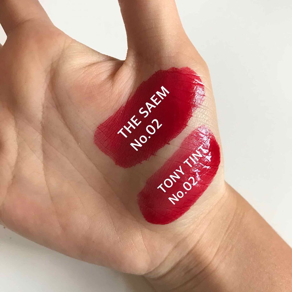 ディライト トニーティント/TONYMOLY/リップティントを使ったクチコミ(2枚目)