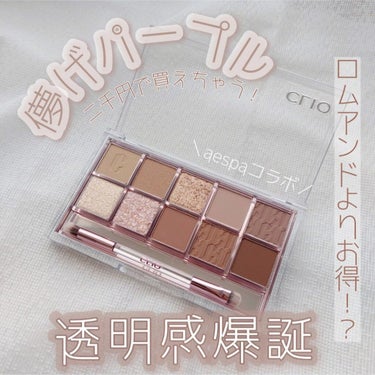 プロ アイ パレット 13 PICNIC BY THE SUNSET/CLIO/アイシャドウパレットを使ったクチコミ（1枚目）