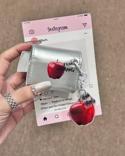 ケース大好きっ子 on LIPS 「美味しそうな赤いリンゴ🍎#iPhoneケース#購入品#人気#ギ..」(5枚目)