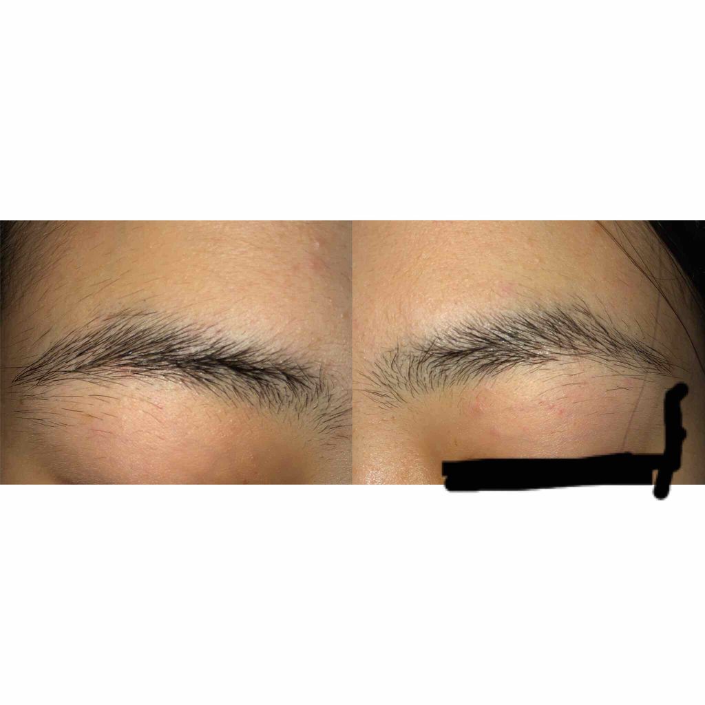 柚月 on LIPS 「※かなり長文です💦私の眉毛はかなりしっかりと生えて、太さもあり..」(2枚目)