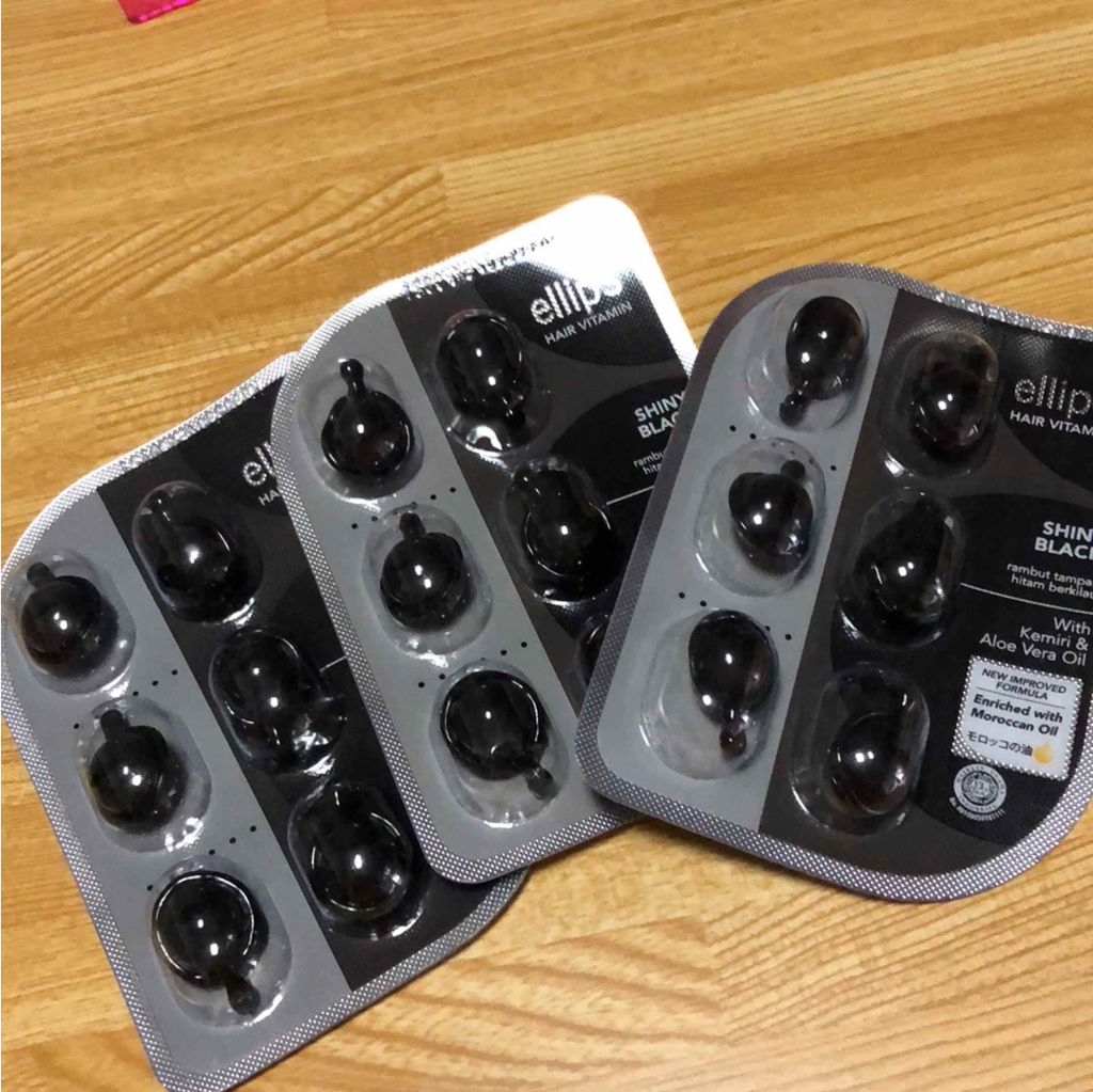 ヘアーオイル【トリートメント】/ellips/ヘアオイルを使ったクチコミ（1枚目）