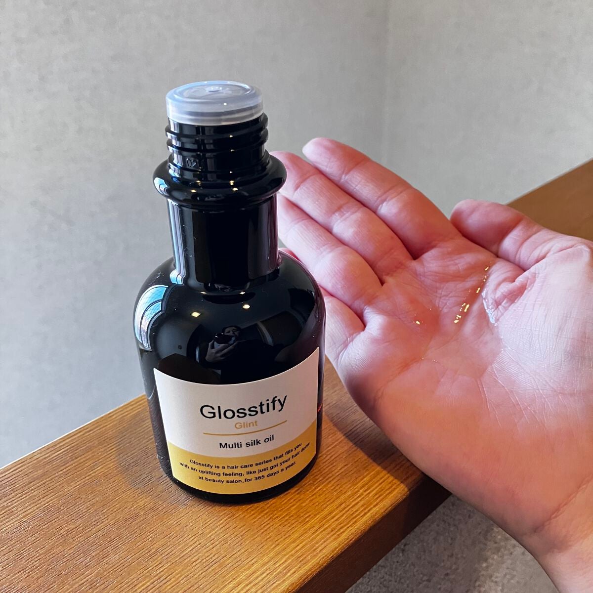 Sprinkle/Glosstify/洗い流すヘアトリートメントを使ったクチコミ(3枚目)