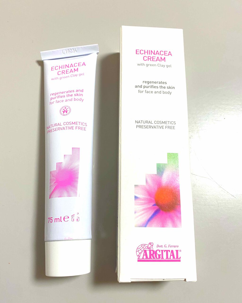 インテンシブ エキナセアクリーム/ARGITAL/フェイスクリームを使ったクチコミ（1枚目）