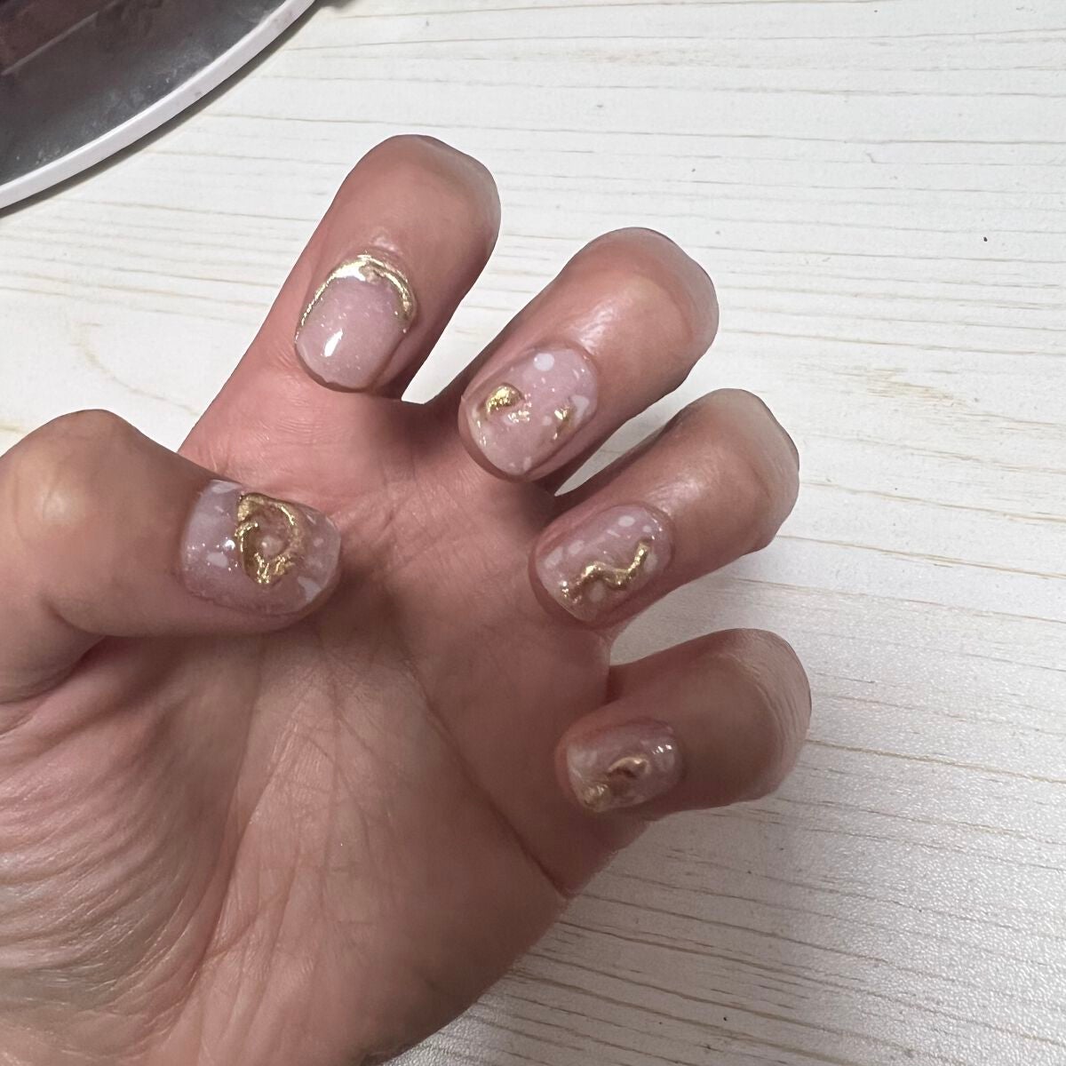 セルフカスタム ネイルシール/KEEPU/ネイルシールを使ったクチコミ(3枚目)