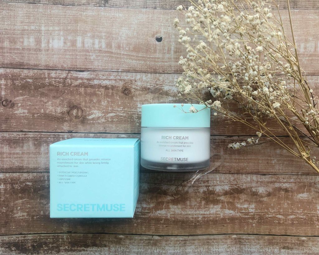 シークレットミューズ リッチクリーム/SECRET MUSE/フェイスクリームを使ったクチコミ（1枚目）