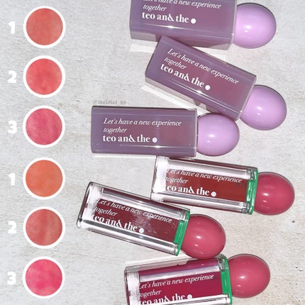 teo and the Verry Jellow/タオアンダー/リップグロスを使ったクチコミ(4枚目)