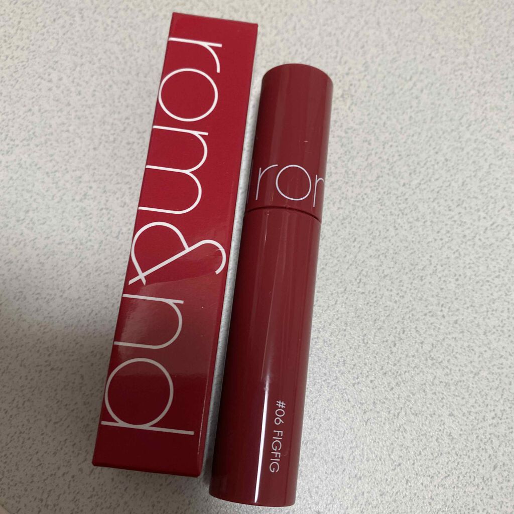 ジューシーラスティングティント/rom&nd/リップティントを使ったクチコミ（1枚目）