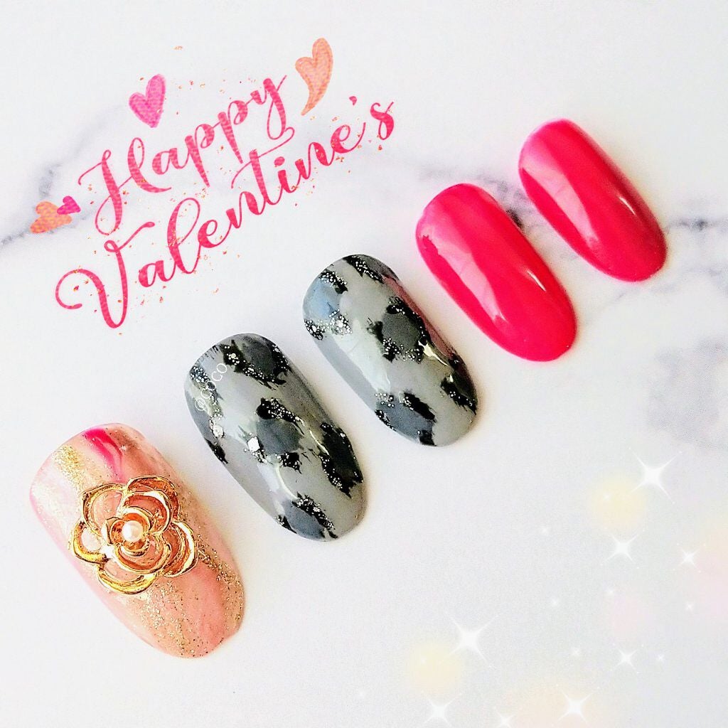 ジェルネイル(ライト対応)/セリア/ジェルネイルを使ったクチコミ(1枚目)