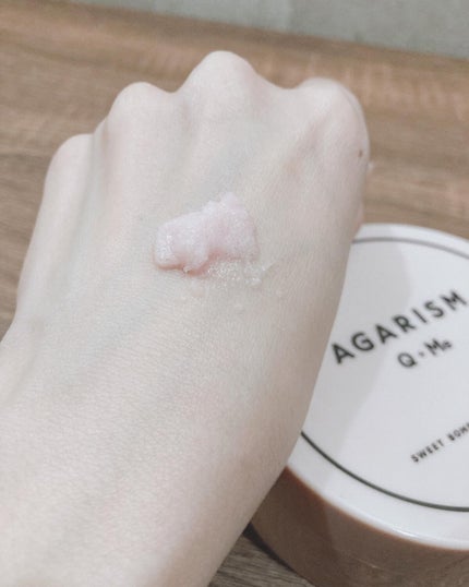 Q+Me スウィート ボム タラソ スクラブ/AGARISM/バスト・ヒップケアを使ったクチコミ(6枚目)