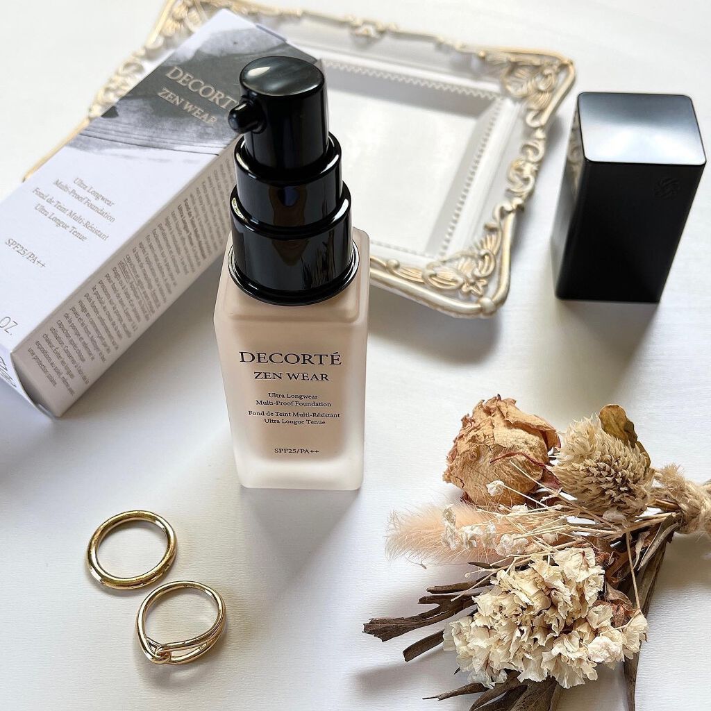 ゼン ウェア フルイド/DECORTÉ/リキッドファンデーションを使ったクチコミ(4枚目)