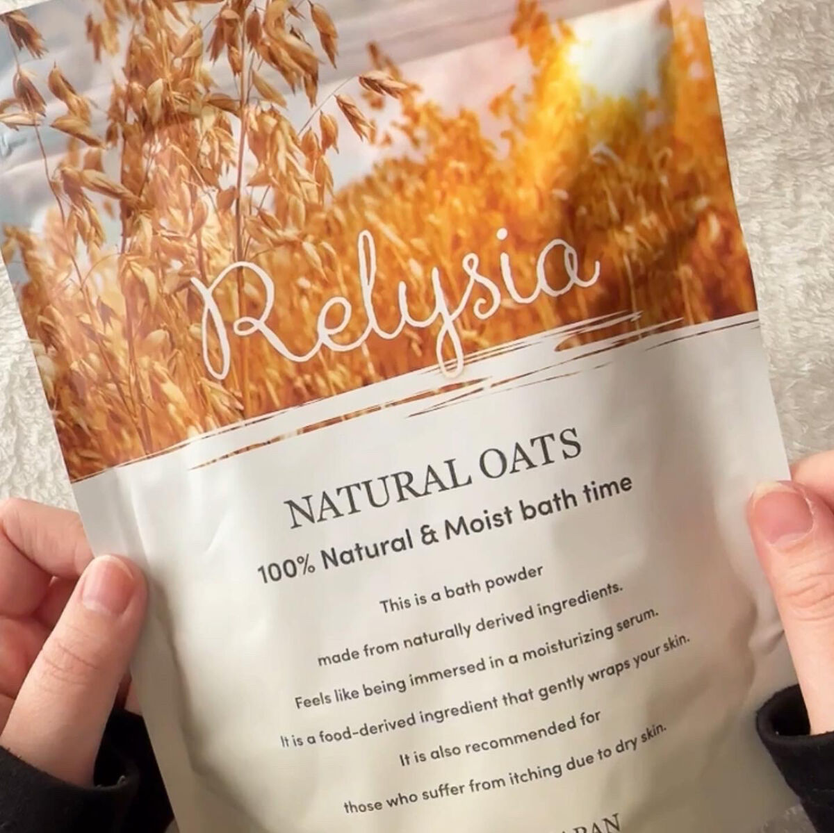 ナチュラルオーツ 浴用化粧品/Relysia/無機塩系入浴剤を使ったクチコミ（3枚目）