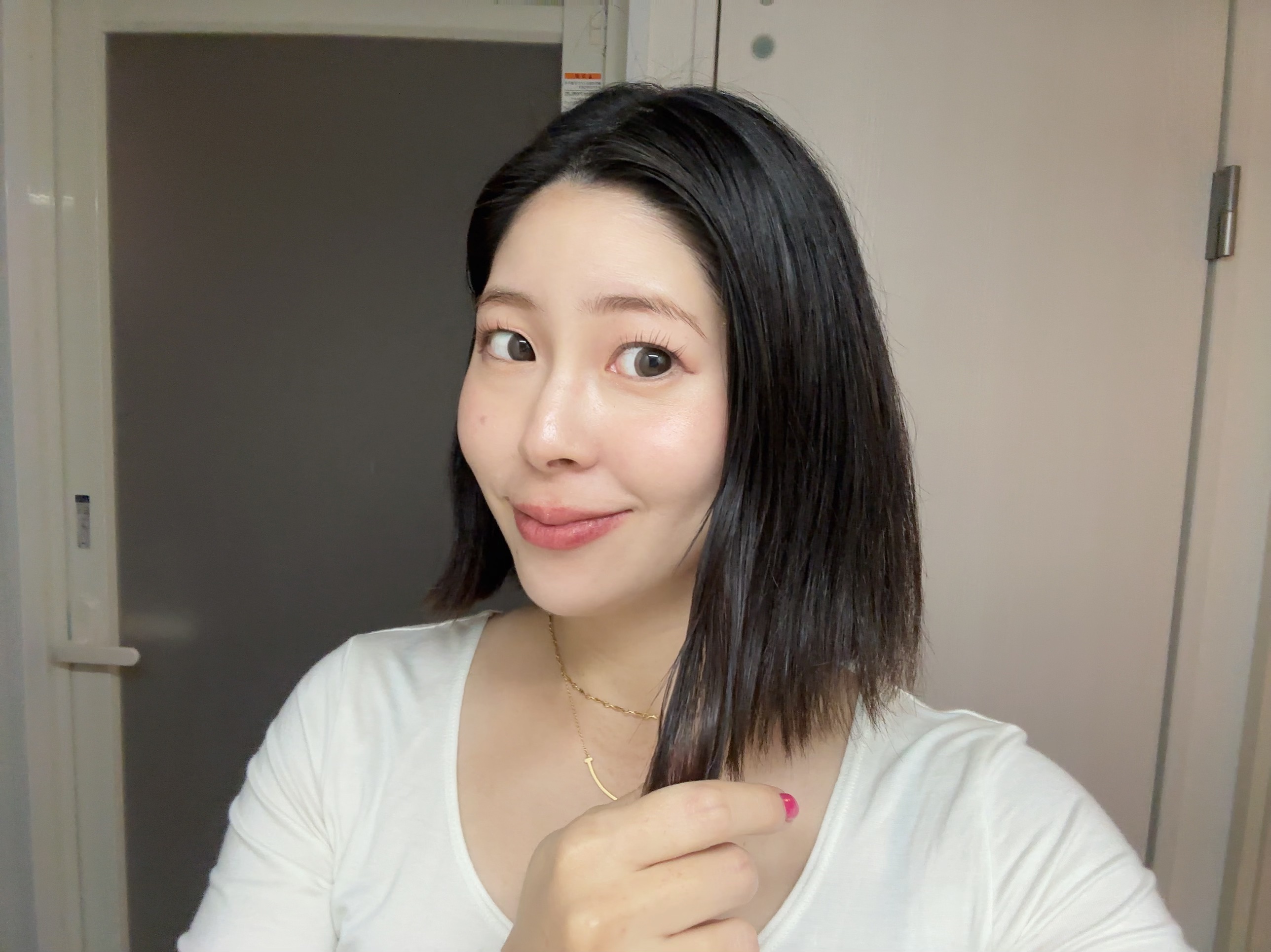 プルント　コントロール美容液ヘアオイル　サクラ  80mL/Purunt./ヘアオイルを使ったクチコミ（3枚目）