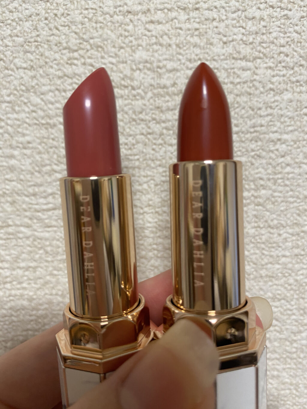 リップ パラダイス インテンス サテン 807 カルメン/DEAR DAHLIA/口紅を使ったクチコミ（2枚目）