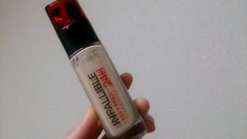 インファリブル ステイフレッシュファンデーション/ロレアル パリ/リキッドファンデーションを使ったクチコミ（1枚目）