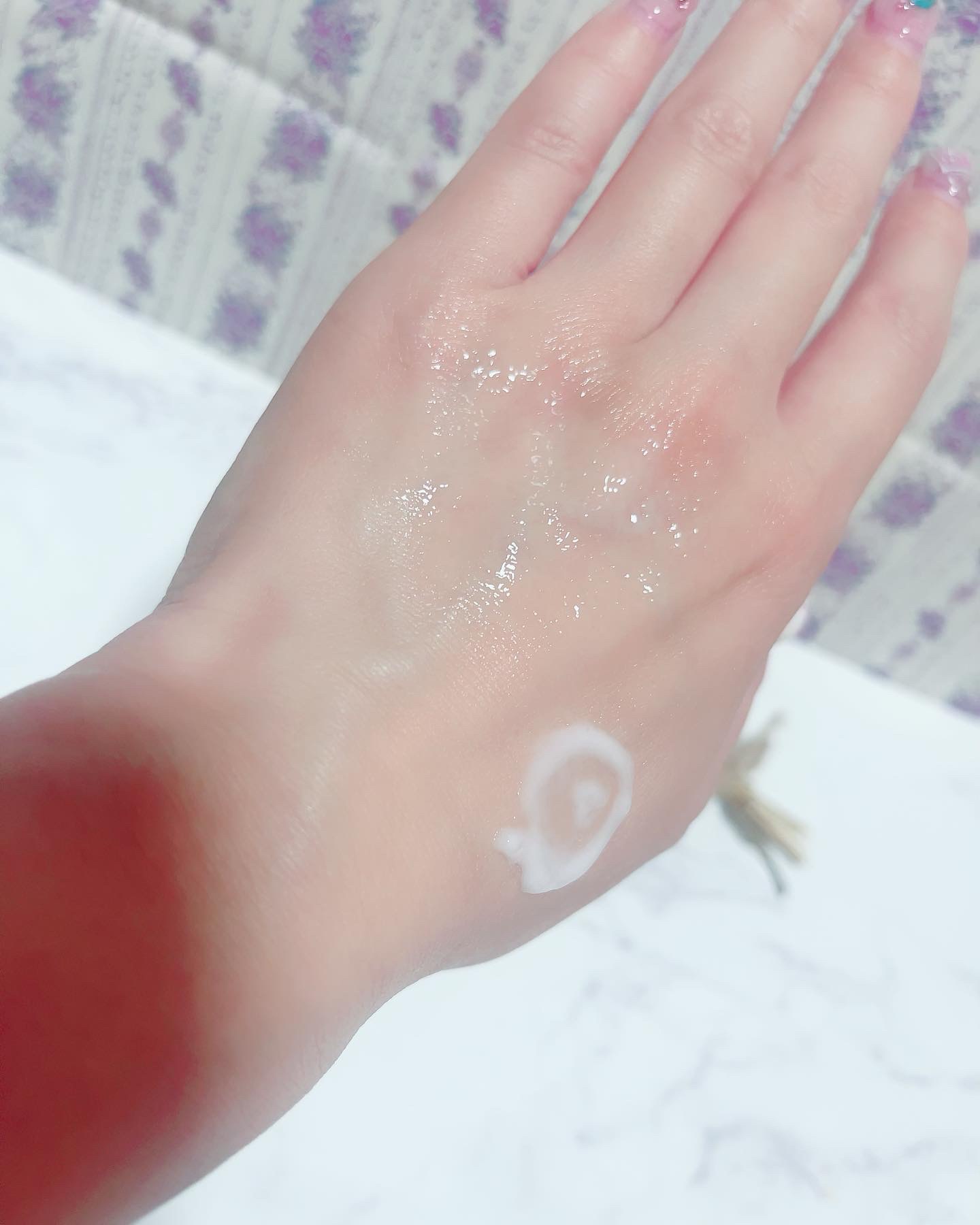 パフュームヘアパックインミスト Pink Breeze/Daleaf/アウトバストリートメントを使ったクチコミ（2枚目）