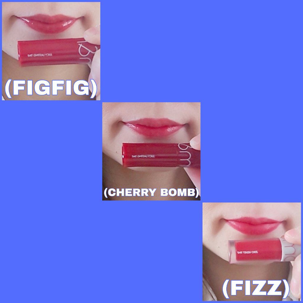 ベストティントエディション ミニリップキット/rom&nd/リップティントを使ったクチコミ（2枚目）