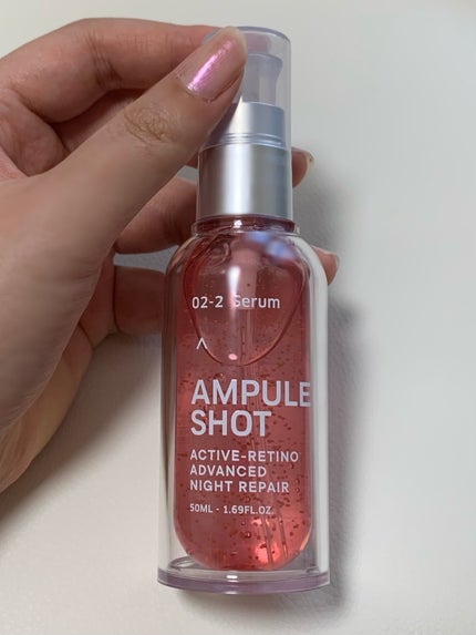 アクティブレチノ アドバンスト ナイトリペア セラム/AMPULE SHOT/美容液を使ったクチコミ(2枚目)